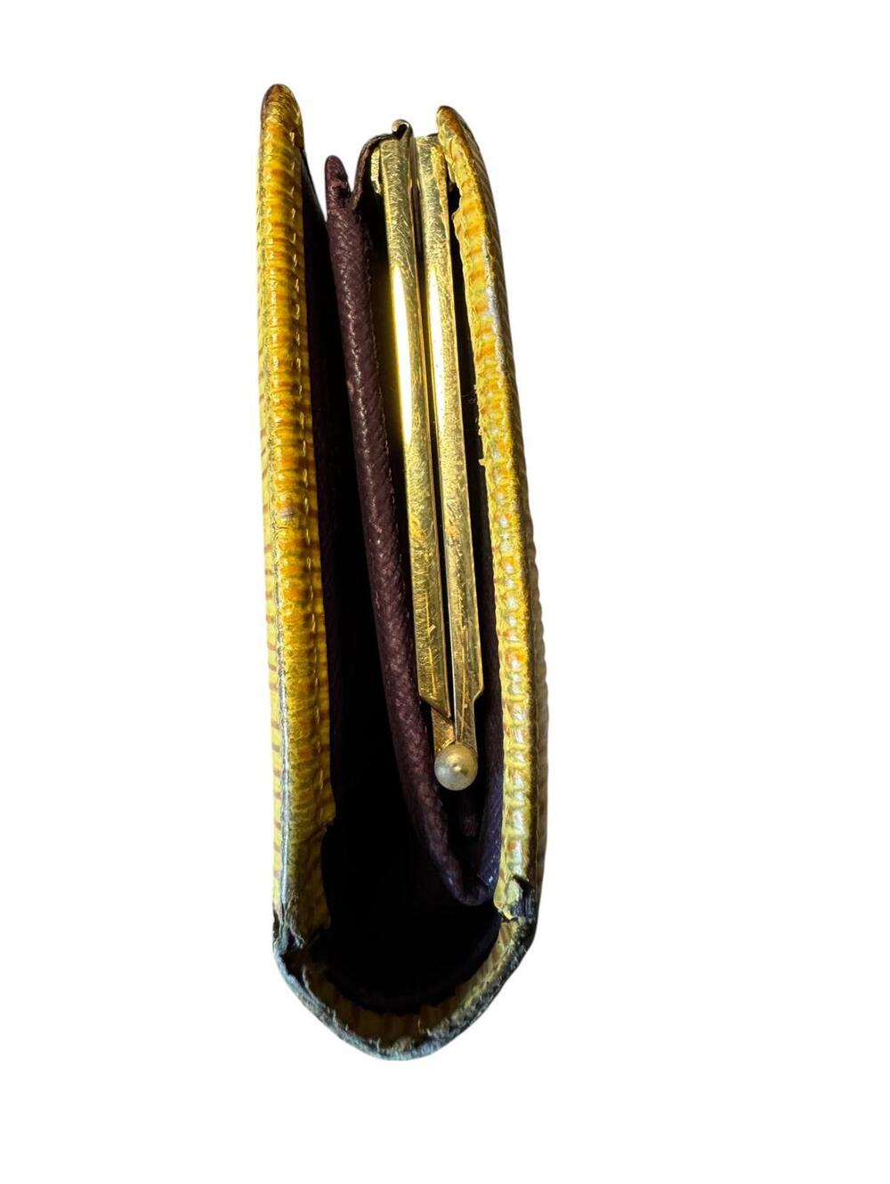Louis Vuitton Yellow Epi Leather Wallet - Picture 3 of 9